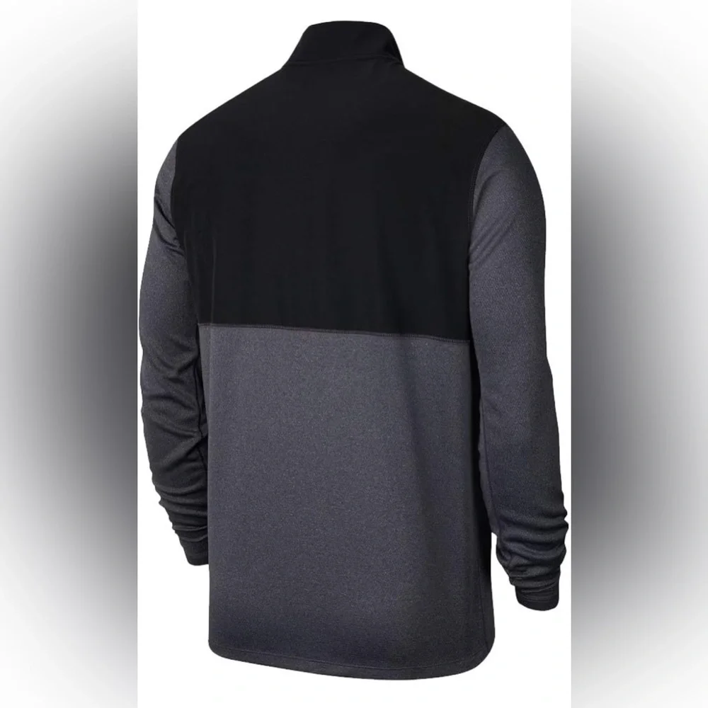 Nike Golf Men's Golf Black Quarter-Zip Pullover Large - Picture 2 of 12